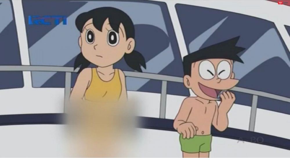 Shizuka di blur dalam kartun doraemon