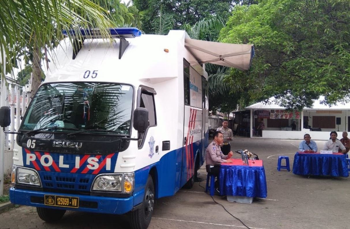 Bus Pelayanan SIM Keliling Tangerang