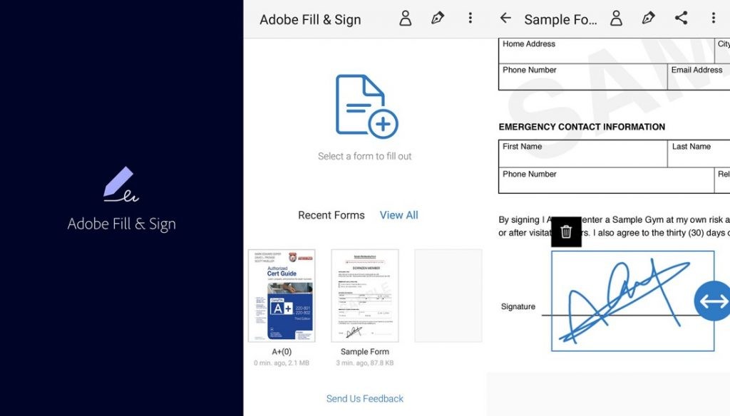 Membuat Tanda Tangan Digital di Adobe Fill & Sign 