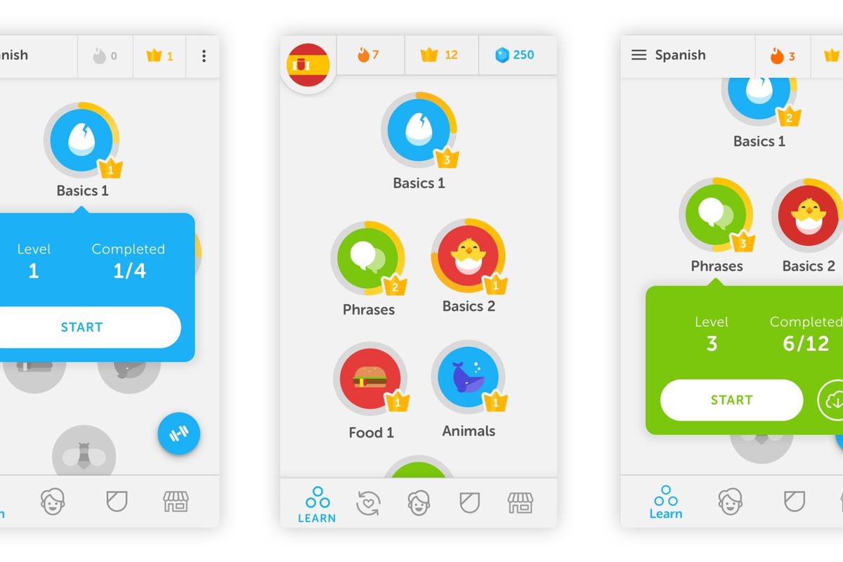 Aplikasi Duolingo 