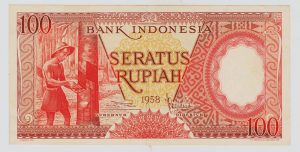100 rupiah 1958 (senibudaya12.blogspot.com)