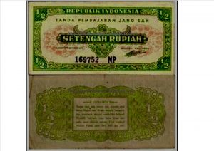 setengah rupiah 1946 (senibudaya12.blogspot.com