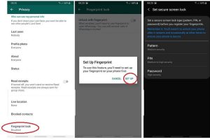 Cara Mengunci Aplikasi WhatApp Menggunakan Fitur Fingerprint 