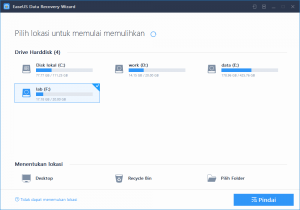 Cara mengembalikan file yang terformat