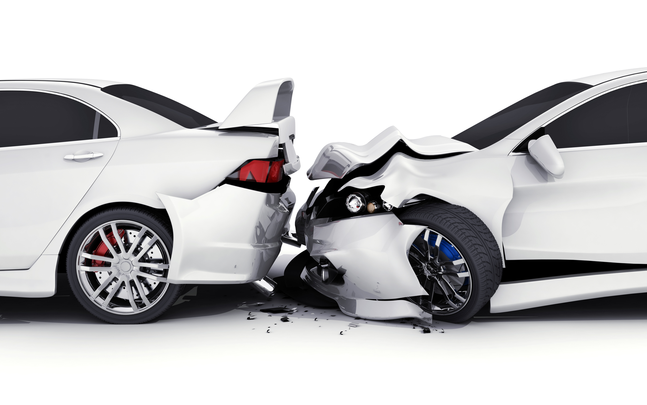 Kurang Konsentrasi 5 Mobil  Alami Kecelakaan  Beruntun di  
