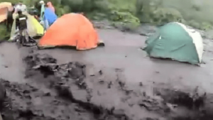 Banjir Viral di Gunung Merbabu