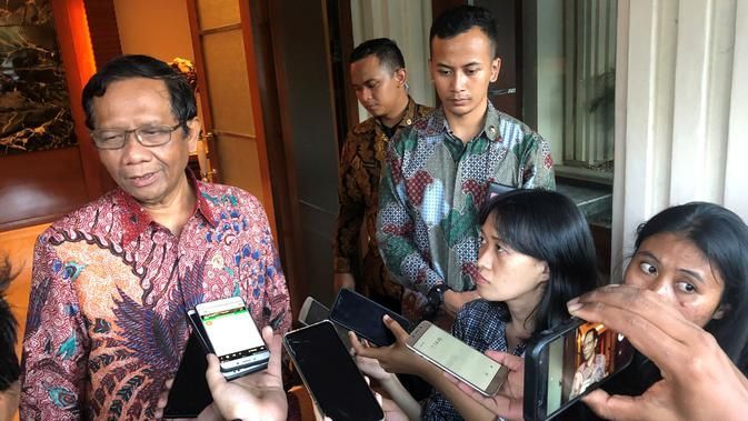 Mahfud MD dan Corona