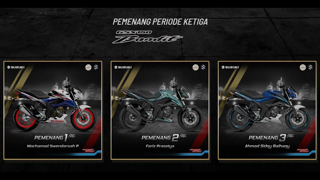 Modifikasi Digital Suzuki GSX150 Bandit