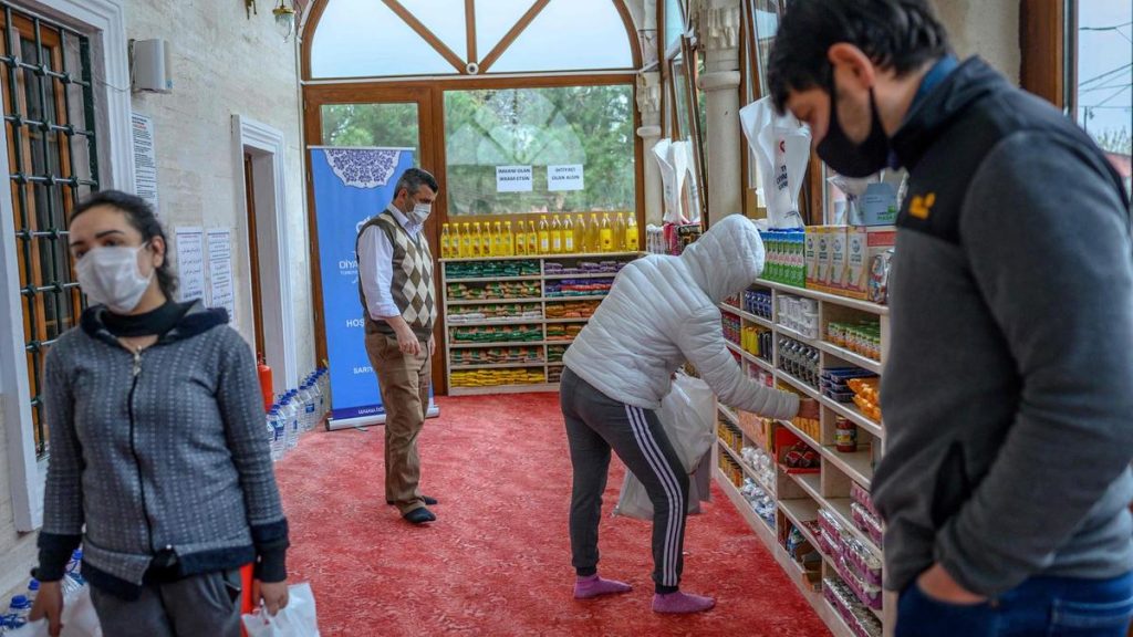 Masjid di Turki jadi supermarket