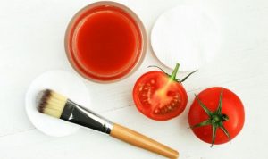 Masker Tomat untuk Wajah Berjerawat 
