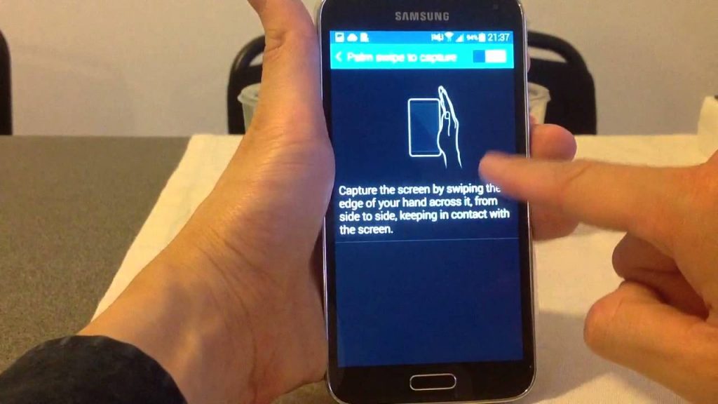 Cara screenshot Samsung J7